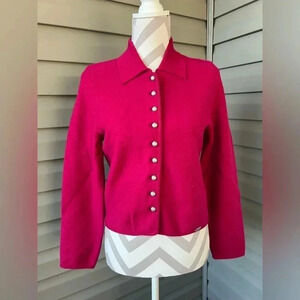 Vintage GEIGER Wool Cardigan Women’s Sz 34 / XS-S Made In Austria 🇦🇹